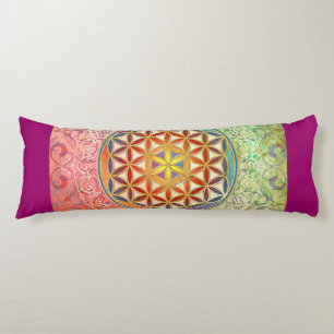 Flower Of Life / Blume des Lebens - Ornament I Body Cushion