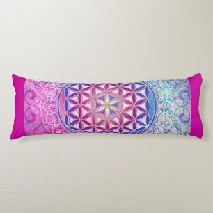 Flower Of Life / Blume des Lebens - Ornament V Body Cushion