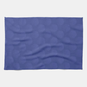 Flower Of Life / Blume des Lebens - pattern blue Tea Towel
