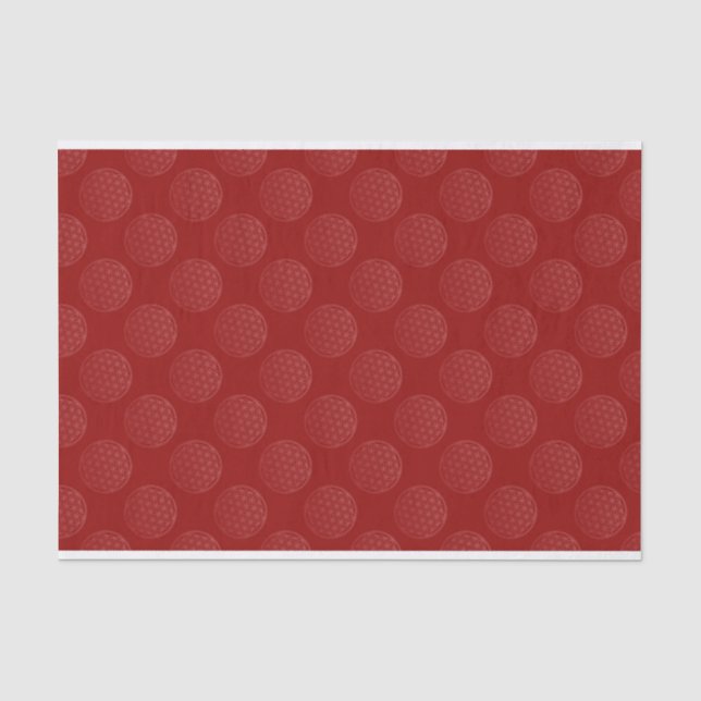 Flower of Life / Blume des Lebens - pattern red Tissue Paper (Front)