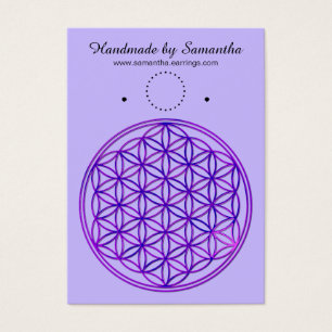 Flower Of Life / Blume des Lebens - pink blue