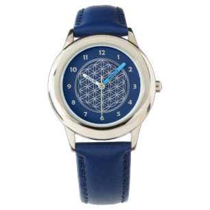 Flower Of Life / Blume des Lebens - shiny crystal Watch