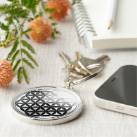 Flower of Life / Blume des Lebens Silver Black