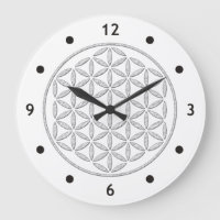 Flower Of Life / Blume des Lebens - stamp white