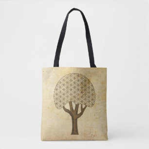 Flower Of Life / Blume des Lebens - Tree / Baum Tote Bag