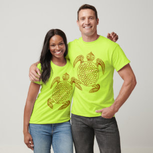 Flower of Life / Blume des Lebens - turtle stone T-Shirt