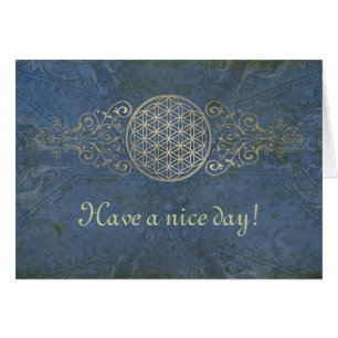 Flower of Life / Blume des Lebens - vintage IX
