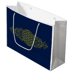 Flower of Life / Blume des Lebens - vintage XI Large Gift Bag