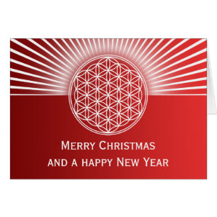 Flower Of Life / Blume des Lebens - white rays