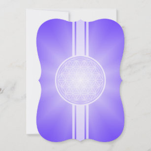 Flower of Life / Blume des Lebens - white transpa.
