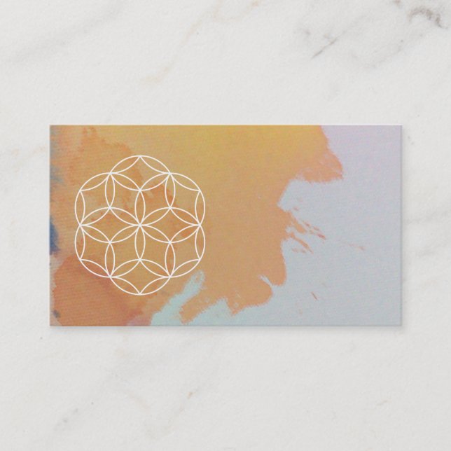 Flower of Life Business Card (Front)
