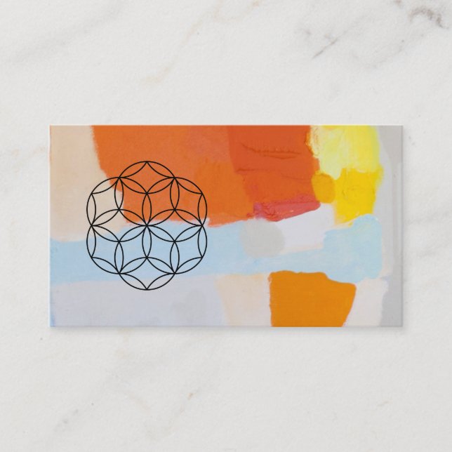 Flower of Life Business Card (Front)