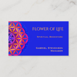 Flower of Life  Business Card