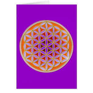 Flower Of Life - Button Style 04
