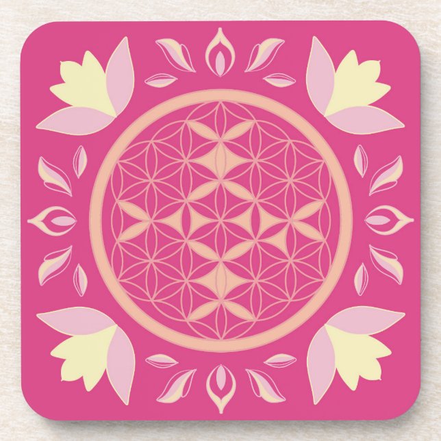 flower of life coaster (Front)