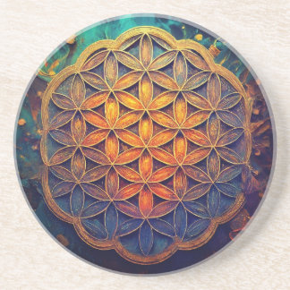 Flower of Life Coaster