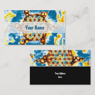 Flower Of Life - Colorfully Ways 5 Business Card