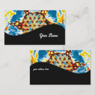 Flower Of Life - Colorfully Ways 5 Business Card