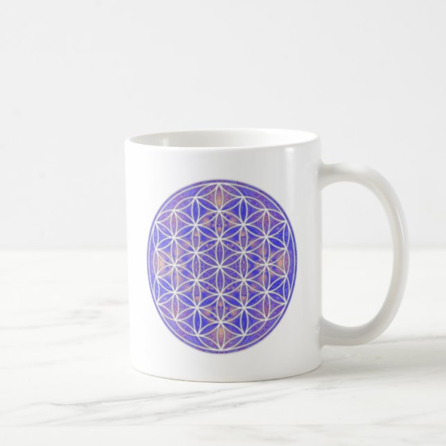Flower of Life (Colour 3) Coffee Mug (Right)