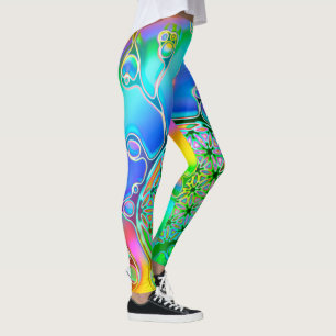 Flower Of Life - Colourfully Ways 1 Leggings