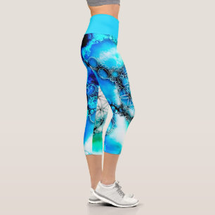 Flower Of Life - Colourfully Ways 2 Capri Leggings