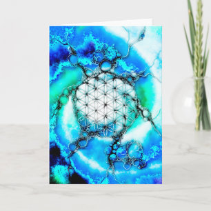 Flower Of Life - Colourfully Ways 2 Card