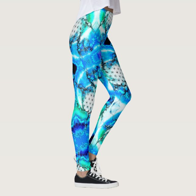Flower Of Life - Colourfully Ways 2 Leggings (Right)