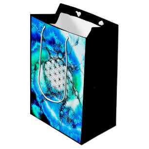 Flower Of Life - Colourfully Ways 2 Medium Gift Bag