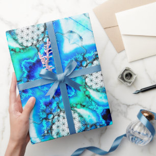 Flower Of Life - Colourfully Ways 2 Wrapping Paper