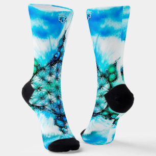 Flower Of Life - Colourfully Ways 3 Socks