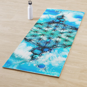 Flower Of Life - Colourfully Ways 3 Yoga Mat