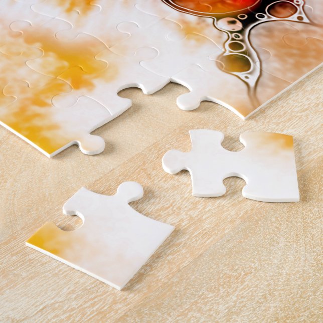 Flower Of Life - Colourfully Ways 4 Jigsaw Puzzle (Side)