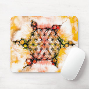 Flower Of Life - Colourfully Ways 4 Mouse Pad