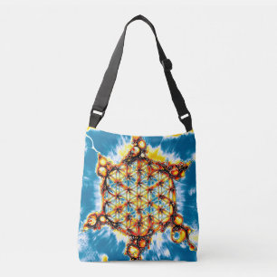 Flower Of Life - Colourfully Ways 5 Crossbody Bag