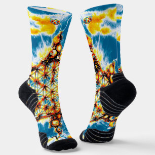 Flower Of Life - Colourfully Ways 5 Socks