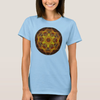 Flower of Life Fractal - Metatron's Cube T-Shirt