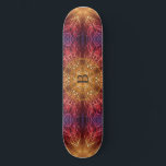 Flower of Life / Fractal Personalised Spiritual Skateboard<br><div class="desc">Flower of Life / Blume des Lebens Holy Universe Personalised Fractal Art Spiritual Gift. Personalise it with recipient's initial/name or customise it further if you like to change the font, size, & colour of the text as well as move the text. Or delete the text if you'd rather have it...</div>