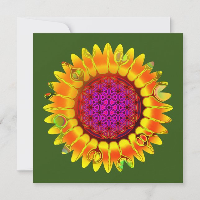 Flower Of Life - Geometric Blossom 4 (Front)