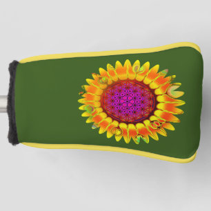 Flower Of Life - Geometric Blossom 4 Golf Head Cover