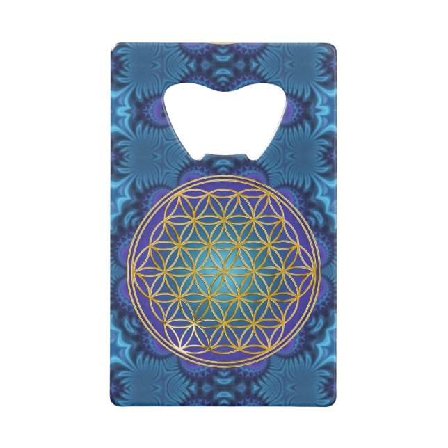 Flower Of Life - gold - fractal 1 (Front)