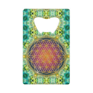 Flower Of Life - gold - fractal 2