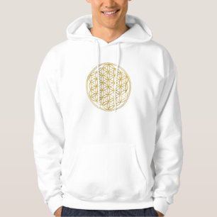 FLOWER OF LIFE - gold Hoodie