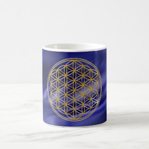 Flower Of Life gold, small Coffee Mug