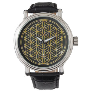Flower of Life - gold Watch