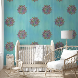 Flower Of Life - India Mandala 2 Wallpaper