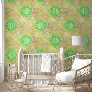 Flower Of Life - India Mandala 6 Wallpaper