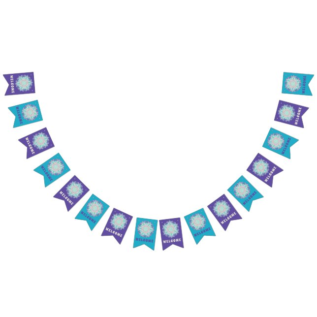 Flower Of Life - Indian Mandala 2 Bunting (All)