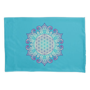 Flower Of Life - Indian Mandala 2 Pillowcase