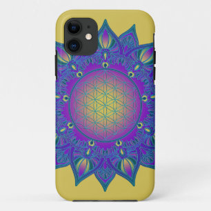 Flower Of Life - Indian Mandala 3 Case-Mate iPhone Case