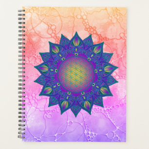 Flower Of Life - Indian Mandala 3 Planner